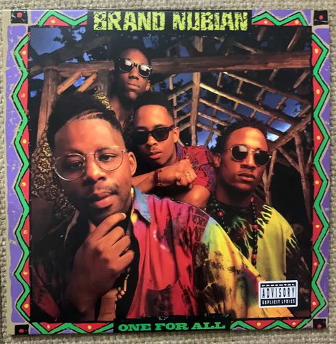Brand Nubian: One For All Ltd Clr Main image Brand Nubian: One For All Ltd Clr - LP Record - Main image