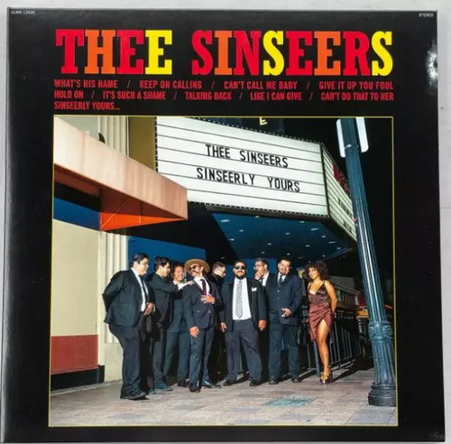 Thee Sinseers: Sinseerly Yours CLR - LP Record - Main image