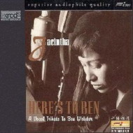 Jacintha: Here's To Ben. A Vocal Tribute To Ben Webster Ltd Num - LP Record
