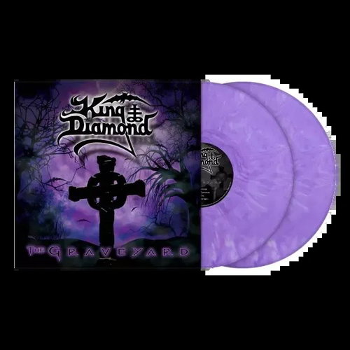 King Diamond: The Graveyard (ri) (Purple Red White Marbled) - LP Record - Main image