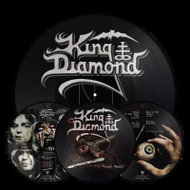 King Diamond: The Puppet Master (reissue) (crystal clear black smoke vinyl) - LP Record