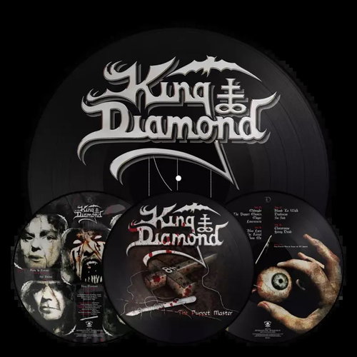 King Diamond: The Puppet Master (reissue) (crystal clear black smoke vinyl) - LP Record - Main image