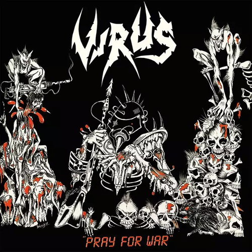 Virus: Pray For War Ltd Clr Main image Virus: Pray For War Ltd Clr - LP Record - Main image