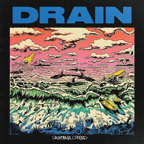 Drain: California Cursed Ltd Clr - LP Record - Main image