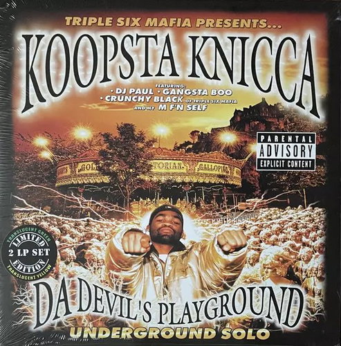 Three 6 Mafia: Da Devil's Playground: Underground Solo Ltd Clr - LP Record - Main image