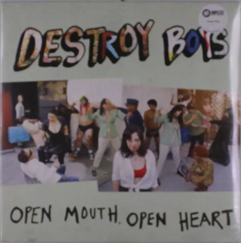Destroy Boys: Open Mouth, Open Heart Clr Ltd - LP Record - Main image