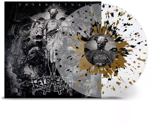 Belphegor: Totenritual (ltd. lp/clear gold-black splatter) - LP Record - Main image