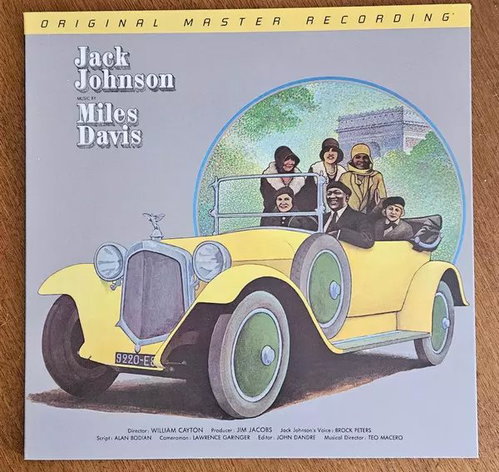 Miles Davis: Jack Johnson (Original Soundtrack Recording) NUM - LP Record - Main image