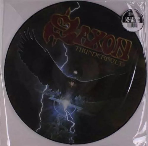 Saxon: Thunderbolt Ltd pic Main image Saxon: Thunderbolt Ltd pic - LP Record - Main image