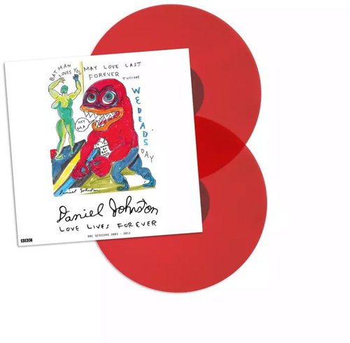 Daniel Johnston: Love Lives Forever (BBC Sessions 2003–2011) Ltd Clr - LP Record - Main image