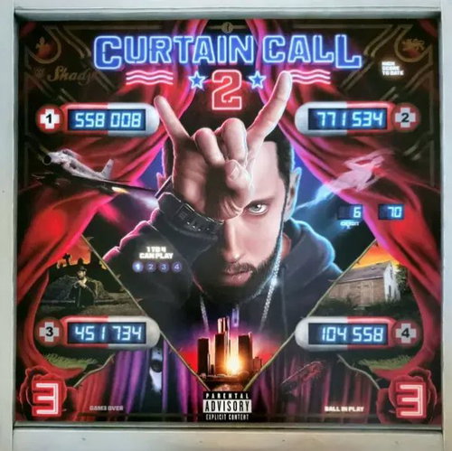 Eminem: Curtain Call 2 Clr Ltd - LP Record - Main image