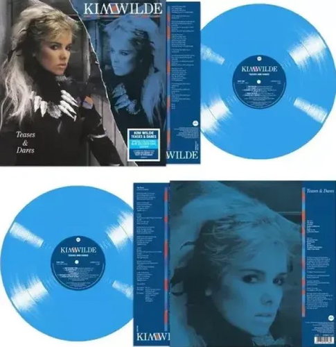 Kim Wilde: Teases & Dares - 140gm blue vinyl Main image Kim Wilde: Teases & Dares - 140gm blue vinyl - LP Record - Main image