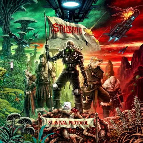 Stillbirth: Survival Protocol (transparent lime vinyl) - LP Record - Main image