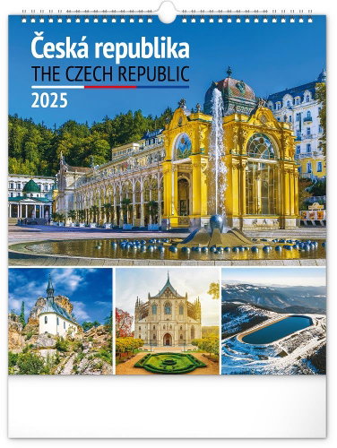 Notique Wall calendar Czech Republic 2025, 30 × 34 cm - Wall Calendar - Main image