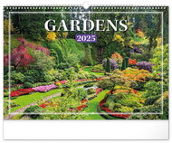 Notique Wall calendar Gardens 2025, 48 × 33 cm - Wall Calendar