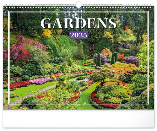 Notique Wall calendar Gardens 2025, 48 × 33 cm - Wall Calendar - Main image