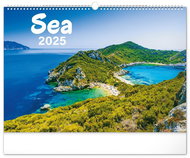 Notique Wall calendar Sea 2025, 48 × 33 cm - Wall Calendar