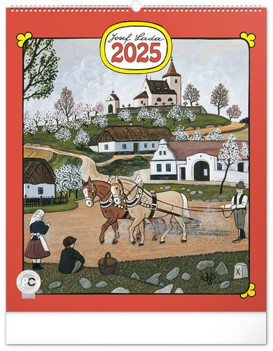 Notique Wall calendar Josef Lada 2025, 48 × 56 cm - Wall Calendar - Main image