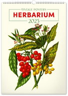 Notique Wall calendar Vintage posters - herbarium 2025, 33 × 46 cm - Wall Calendar