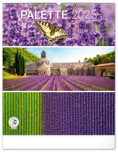 Notique Wall calendar Palette 2025, 48 × 56 cm - Wall Calendar - Main image