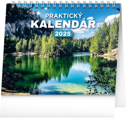 Notique Desk calendar Practical calendar 2025, 16,5 × 13 cm - Desk Calendar - Main image