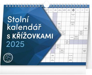 Notique Crossword desk calendar with hook 2025, 30 × 21 cm - Desk Calendar
