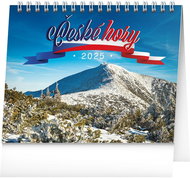 Notique Table calendar Czech mountains 2025, 16,5 × 13 cm - Desk Calendar