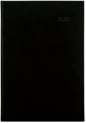 Graspo Daily diary Viva - A5 - black 2025, 14,8 × 21 cm - Planner - Main image