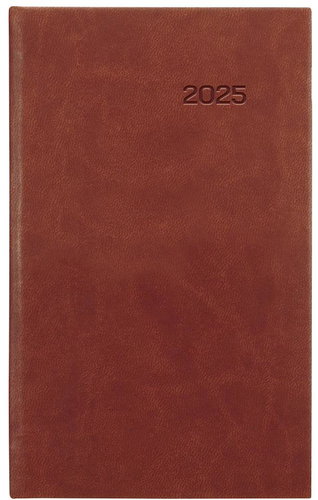 Graspo Pocket diary Viva - brown 2025, 9 × 15 cm - Planner - Main image