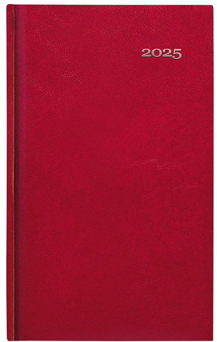 Graspo Pocket diary Kronos - red 2025, 9 × 15 cm - Planner - Main image