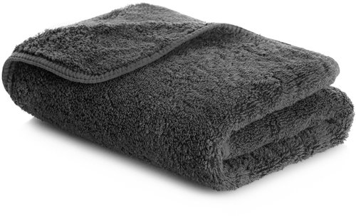Graccioza Long Double Loop 30 × 50 cm premium cotton 700 gsm Storm (dark grey) - Towel - Main image