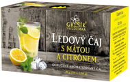 Grešík Valdemar Ledový čaj s mátou a citronem 20 × 1,5 g n.s. - Ledový čaj
