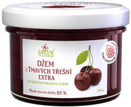 Grešík Valdemar Džem z Tmavých třešní BIO, ovocná složka 85 %, se sníženým obsahem cukru - Jam