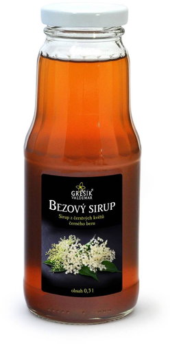 Grešík Valdemar Elderberry syrup BIO 0,3 l - Syrup - Main image