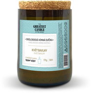 The Greatest Candle Svíčka v lahvi od vína 170 g - květ bavlny - Candle