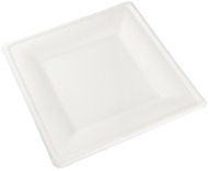 Groupe Guillin Talíř z cukrové třtiny čtvercový 26 × 26 cm, 50 ks - Sada talířů