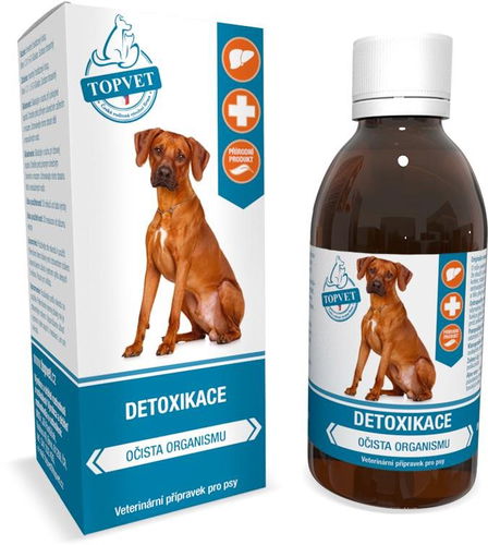 Topvet Sirup Detoxikace 200 ml - Doplněk stravy pro psy - Hlavní obrázek