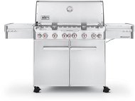 WEBER Summit S-670 GBS Gas Grill, Stainless Steel - Grill