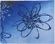 GRUND Lusia (small) 50 × 60 cm, blue - Bath Mat