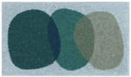 GRUND NUMA Koupelnová předložka 70 × 120 cm šedá-zelená - Bath Mat
