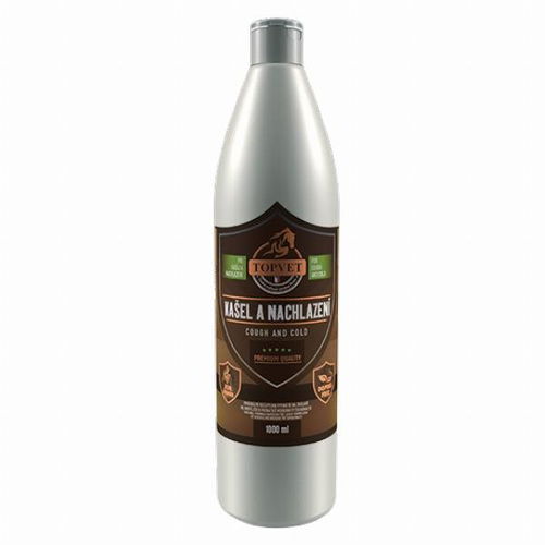 Topvet Sirup Kašel a nachlazení 1000 ml - Doplněk stravy pro koně - Hlavní obrázek