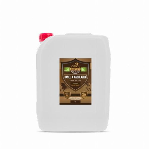 Topvet Sirup Kašel a nachlazení 5 l - Doplněk stravy pro koně - Hlavní obrázek