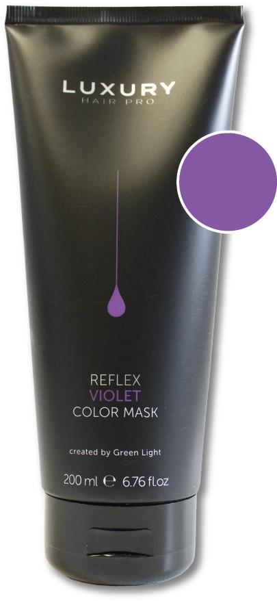 GREEN LIGHT Luxury Reflex Violet Color Mask 200 ml - Maska na vlasy ...