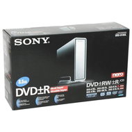 Sony DRX810UL - DVD±R 16x, DVD+R9 8x, DVD-R DL 4x, DVD+RW 8x, DVD-RW 6x, externí USB2.0 + FireWire r - DVD Burner