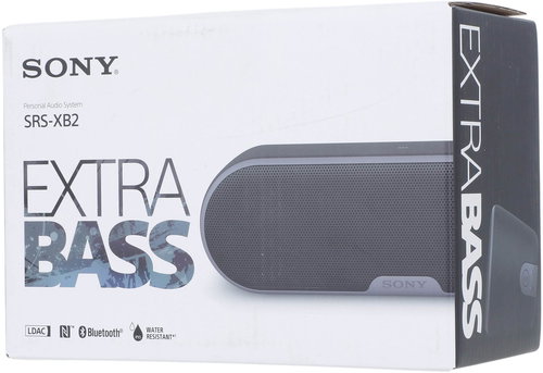 Sony SRS-XB2 Black - Bluetooth Speaker - Main image