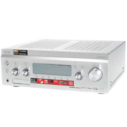 Sony STR-DA2400ESS stříbrný (silver) - AV receiver, 7.1 kanálů, 7x100W, Dolby Prologic II, DTS, FM t Main image Sony STR-DA2400ESS stříbrný (silver) - AV receiver, 7.1 kanálů, 7x100W, Dolby Prologic II, DTS, FM t - - - Main image