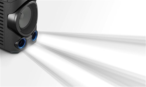 Speaker - MHC-V73D, Black Sony Bluetooth