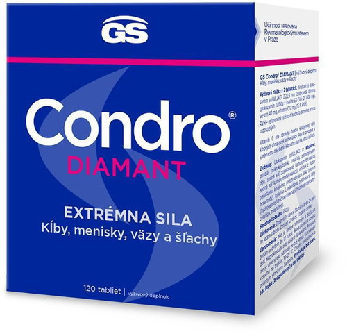 GS Condro Diamant, 120 tabliet - Kĺbová výživa - Hlavný obrázok