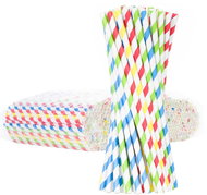 GSG24 Organic paper straws 6 / 205 mm, mix, 500 pcs - Straw