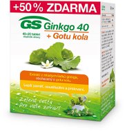 GS Ginkgo 40 + Gotu kola tbl. 40 + 20 ČR - Ginkgo Biloba